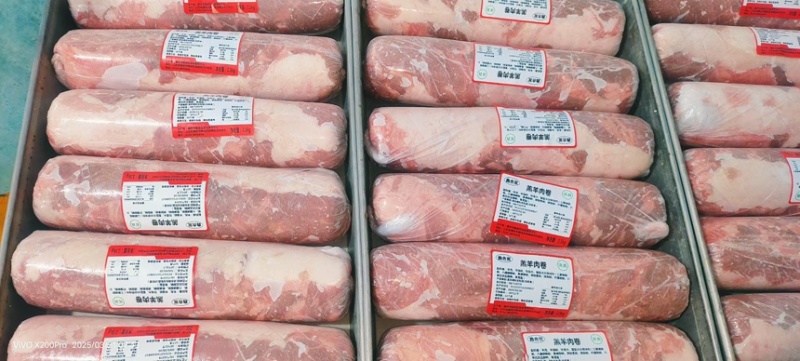 国产羊肉卷不散不碎产品直销货源充足，欢迎老板选购