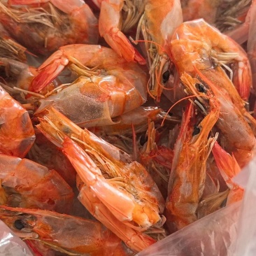 微波炉烤虾，40条活虾加工，不加盐，想要好货的来，十成干