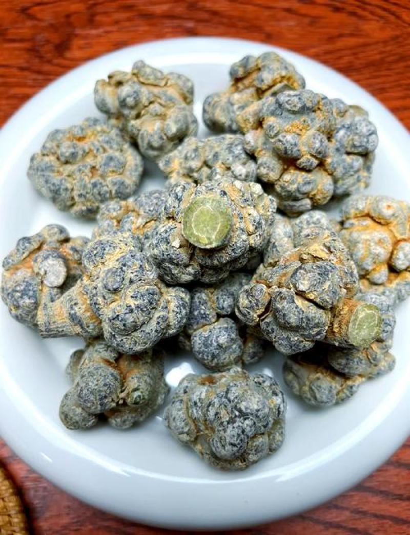 水洗65头云南文山全干零水分三年生60头春三七，可切片，
