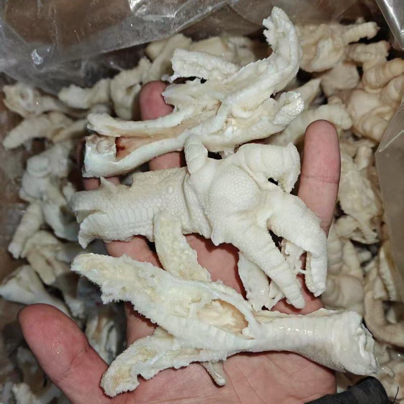 纯干去骨鸡爪，冷库现场实拍，干冰的不是包冰的哦