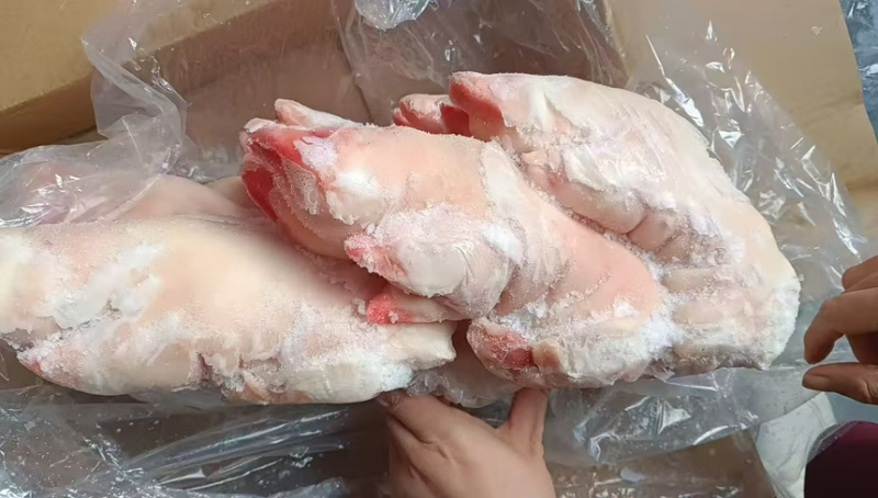 纯干一级母猪蹄，现货四吨左右