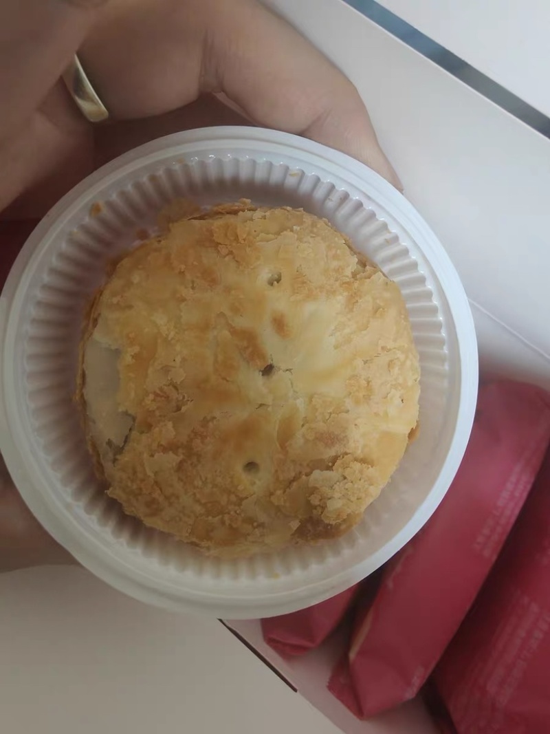 山东济南特产平阴玫瑰鲜花饼零食早餐小吃糕点酥饼面包点心