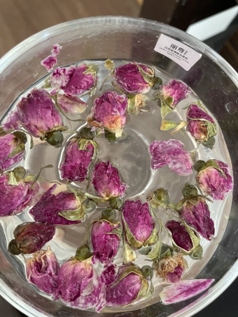 平阴玫瑰花茶平阴玫瑰干花蕾茶袋装500克