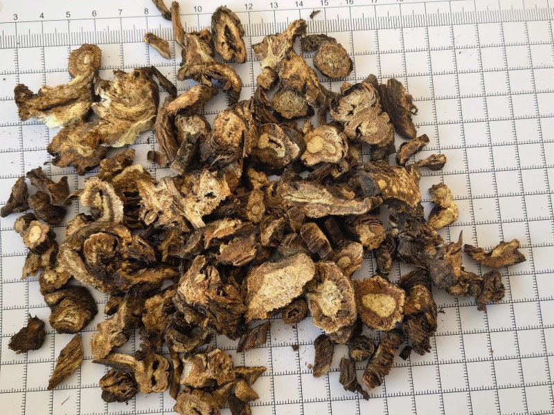 羌活统甘肃家中羌活关书药业批发中药材1000g起批