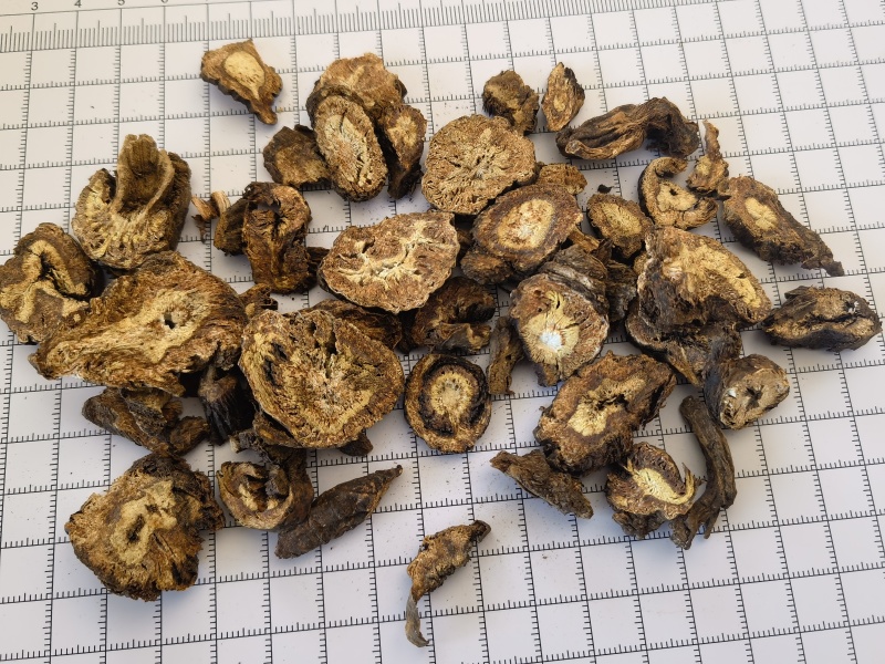 羌活统甘肃家中羌活关书药业批发中药材1000g起批