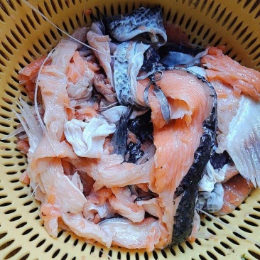 三文鱼边角料