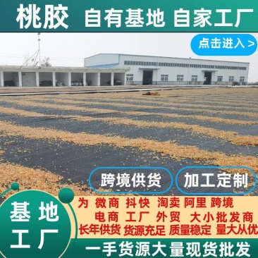 桃胶机磨水洗金黄-黄红大中小圆珠大量现货批发