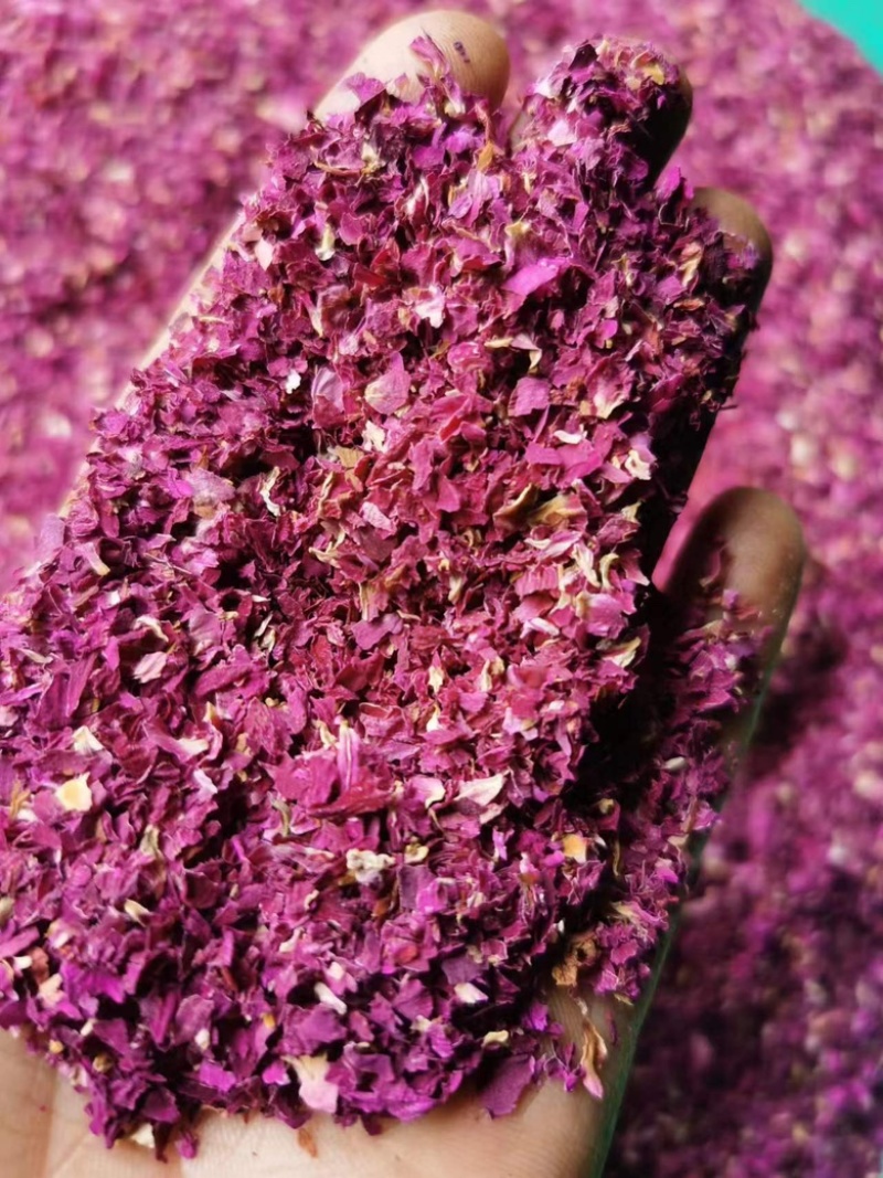 玫瑰花茶干山东平阴玫瑰干花瓣小花瓣玫瑰花茶花瓣碎