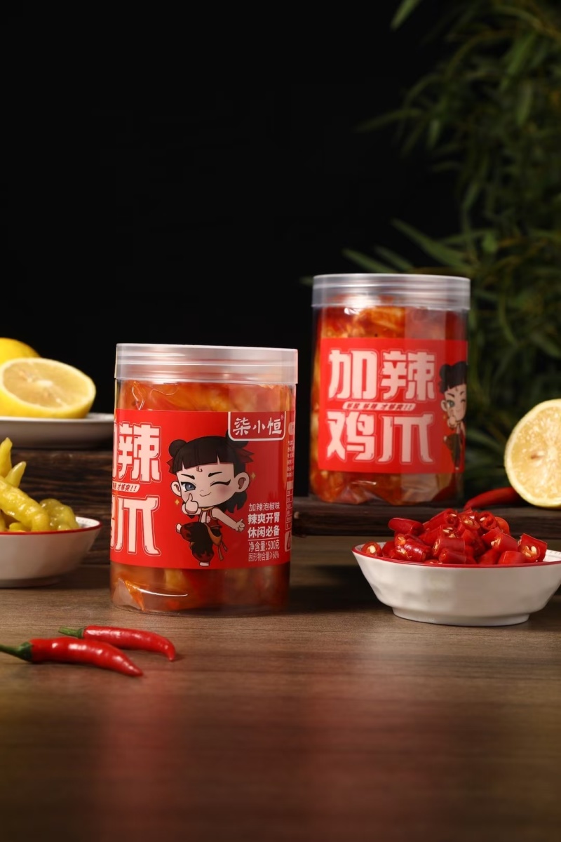 抖音快手各大电商平台一件代发无骨鸡爪柠檬酸辣脱骨