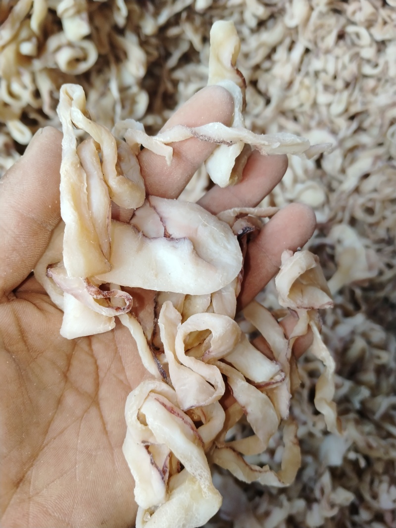 鱿鱼干边角料，鱿鱼条，食饭店堂地摊好食材