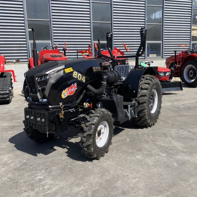 大棚低矮车型大棚王804四驱四轮农用拖拉机广西田园管理机