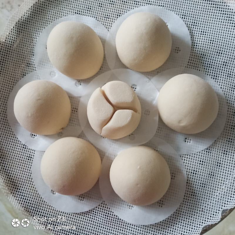 桑葚馒头，黑芝麻馒头，果蔬馒头