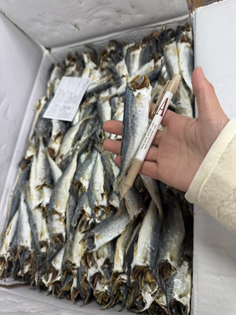 去头巴浪鱼干，淡干，干度好