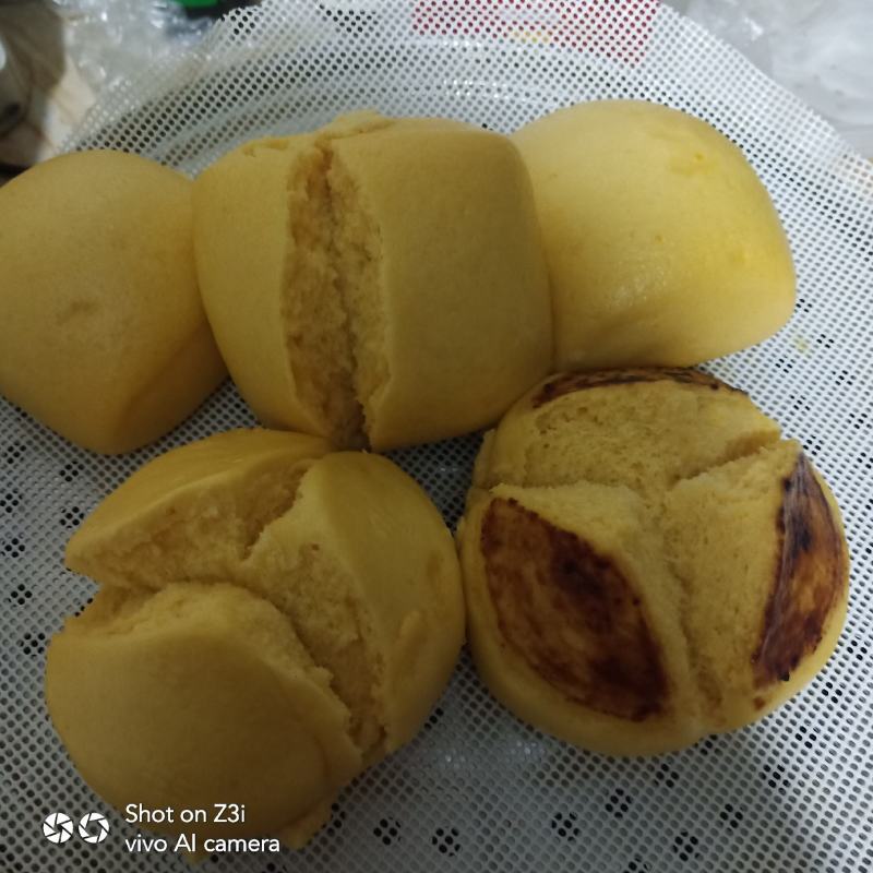 桑葚馒头，黑芝麻馒头，果蔬馒头