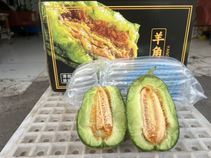 顺丰绿美人甜瓜酥脆香甜比羊角蜜好吃太多了
