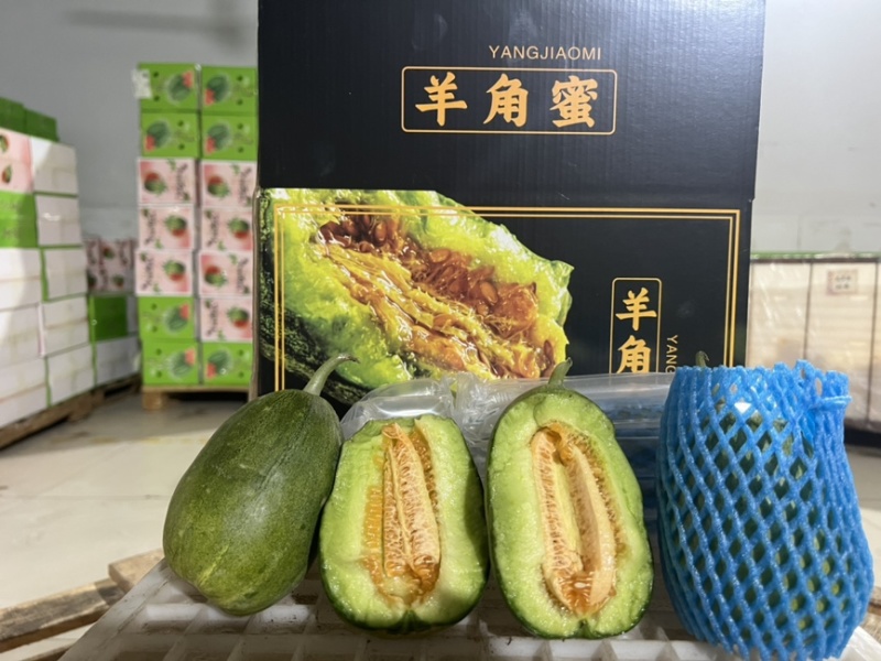 顺丰绿美人甜瓜酥脆香甜比羊角蜜好吃太多了