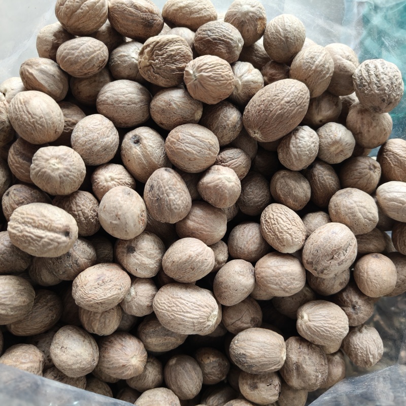 肉豆蔻肉蔻选装货祥泰药材栈中药材批发零售实物拍摄