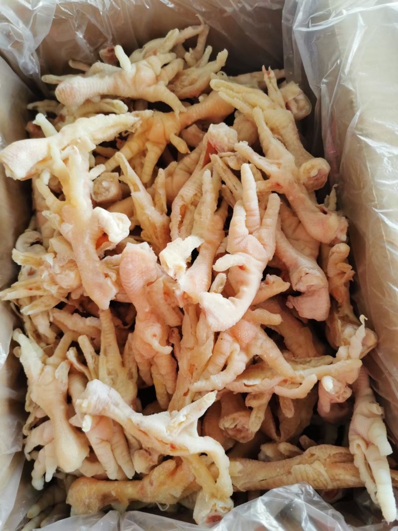 纯干去骨鸡爪，冷库现场实拍，干冰的不是包冰的哦