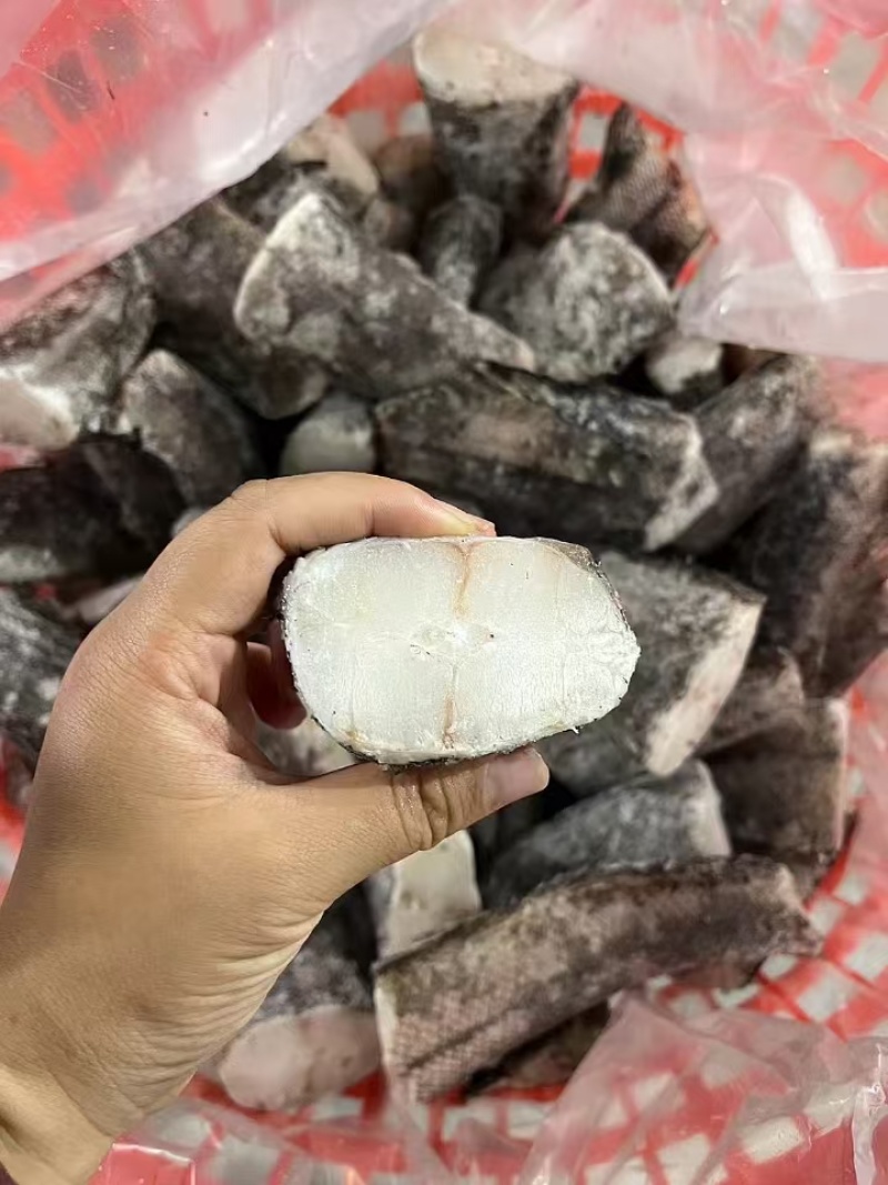 鳕鱼尾新鲜水产货，大量上，肉质鲜美，可产地视频看货
