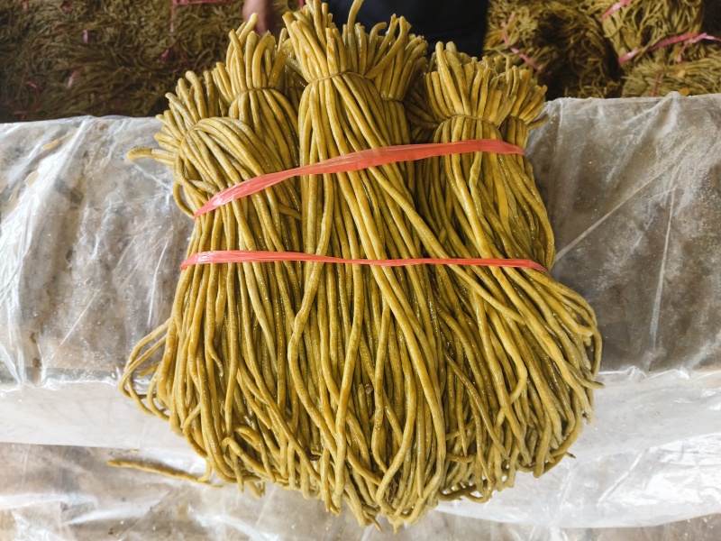 湖南酸豆角源头好货脆嫩条形好腌制厂带检测报告