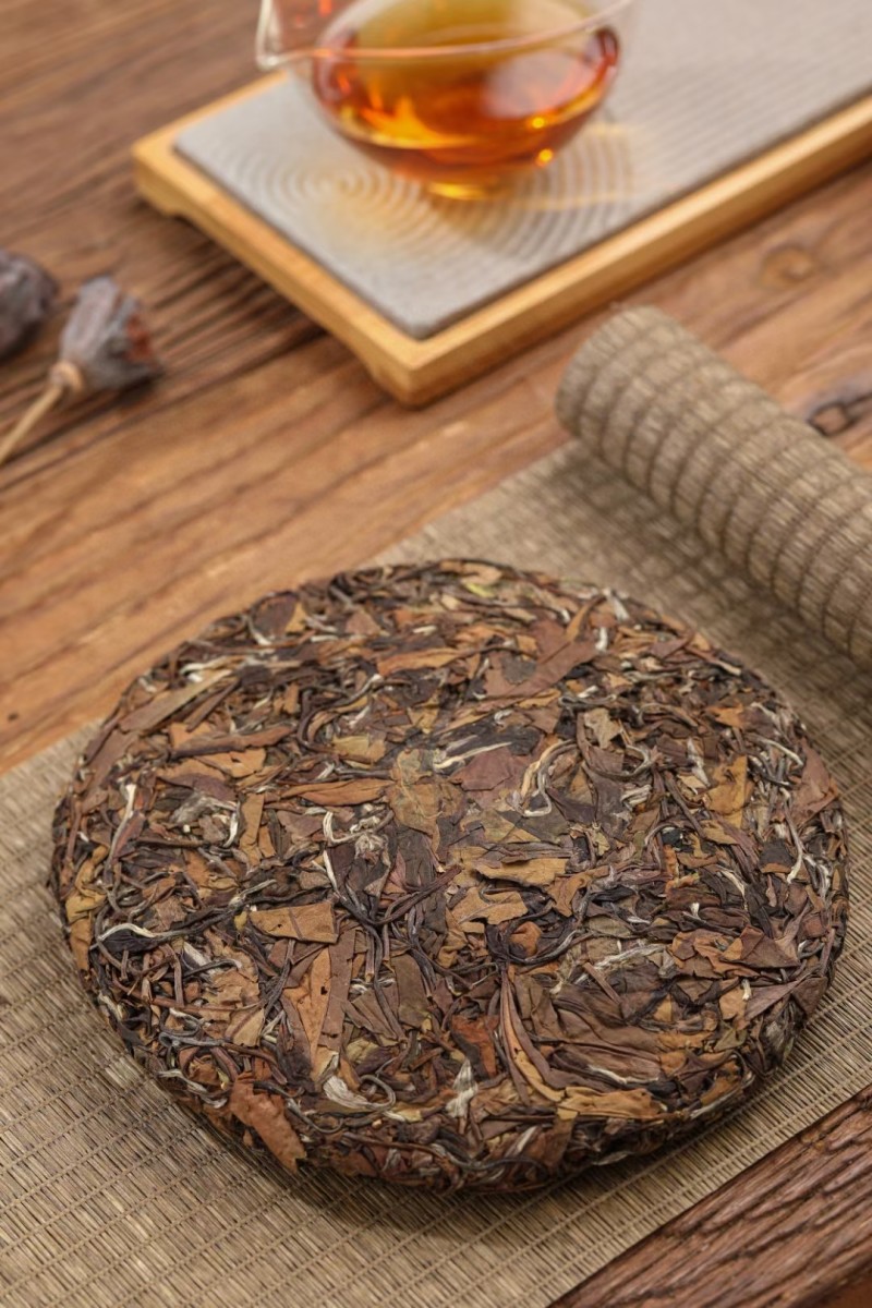 一等奖陈年老白茶福鼎白茶寿眉枣香贡眉口粮茶白牡丹