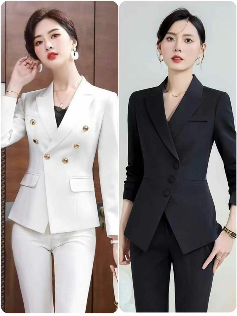 140件实体店回收高品质女装职业气质西装外套。图