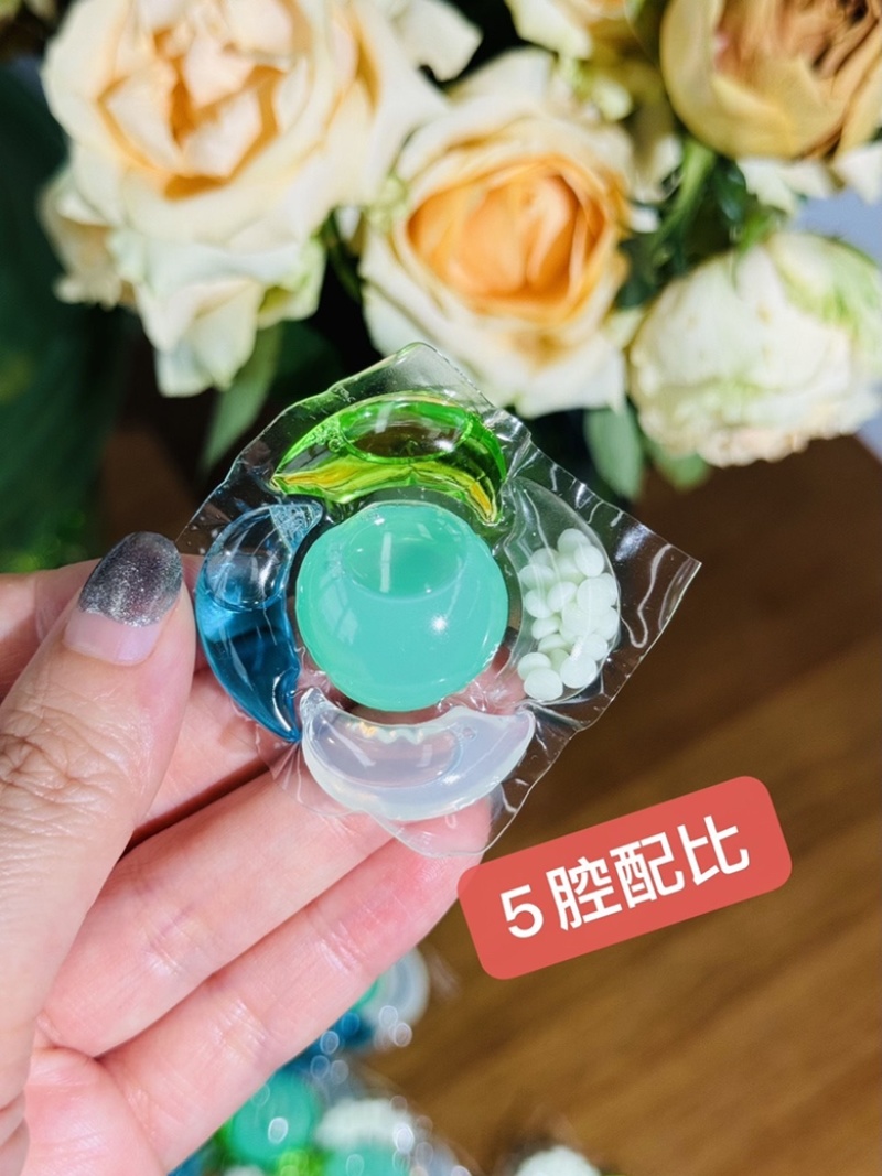 代发价140颗49.9白蘭5D香氛洗衣凝珠980g/桶