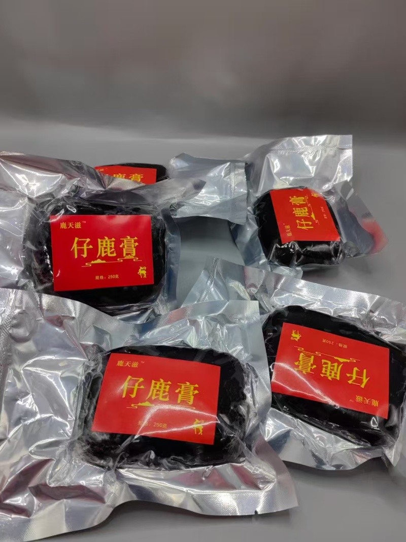 长白山，梅花鹿鹿胎膏。自产自销。自家梅花鹿场，保质保量。