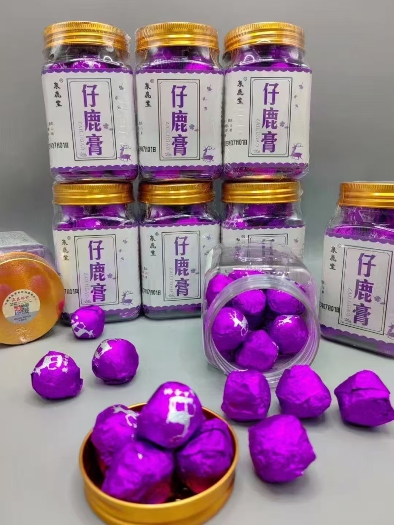 长白山，梅花鹿鹿胎膏。自产自销。自家梅花鹿场，保质保量。