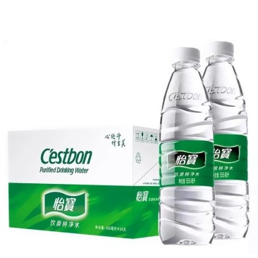 新日期怡宝矿泉水纯净水555*24瓶整挂出