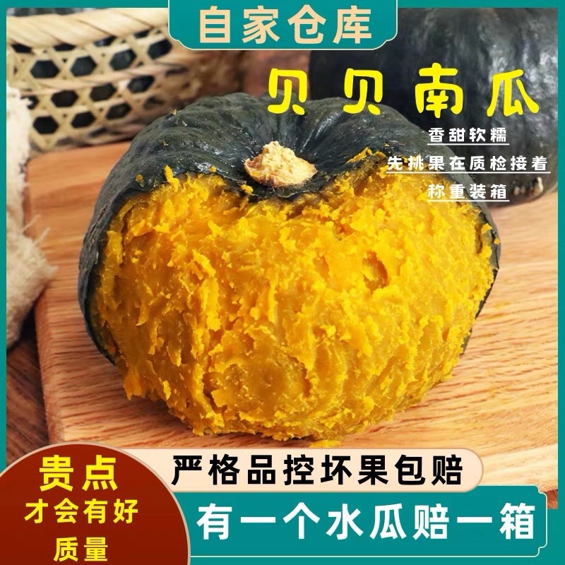 【推荐】贝贝南瓜，货源充足量大从优一件代发批发零售