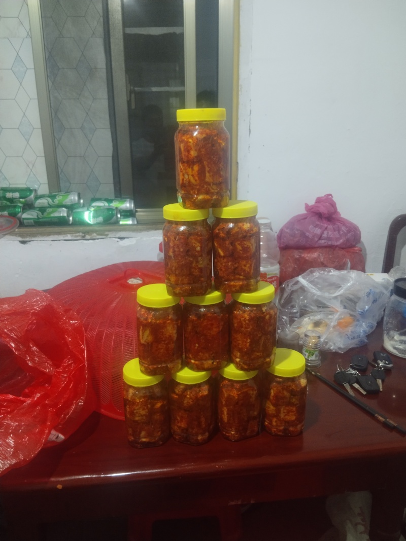 自家做的豆腐乳一瓶一斤足斤足两保证质量