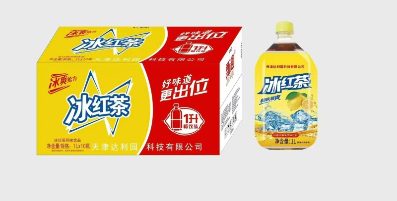 统一冰红茶绿茶冰糖雪梨一箱10瓶每瓶1L6.8元一箱