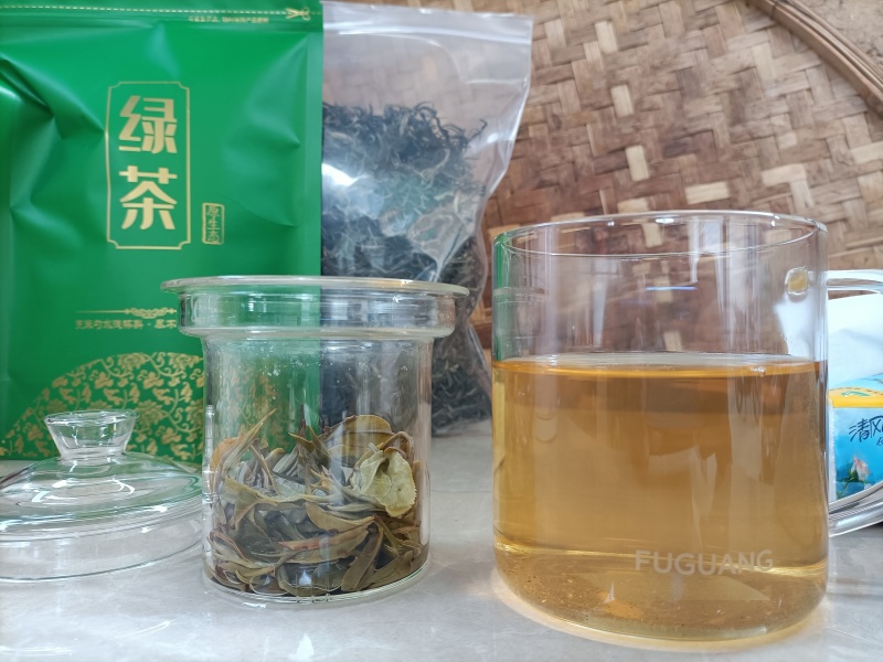 西双版纳明前绿茶勐海县勐阿镇高山生态绿茶