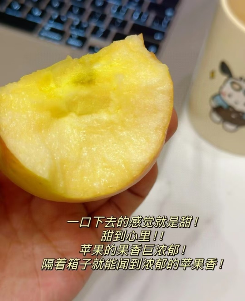 新货阿克苏樱桃苹果脆甜多汁，阿克苏产地直发一件起发包邮