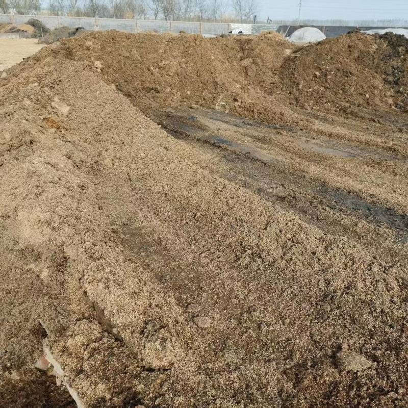 大量供应养殖鸭棚稻壳粪量大价优欢迎电话联系