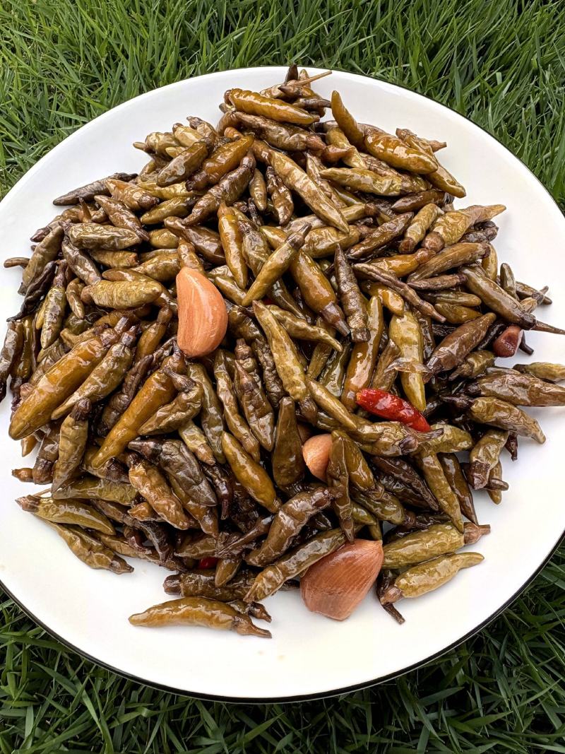 云南新鲜腌制小米辣，小苦果，剪杆，人工挑选
