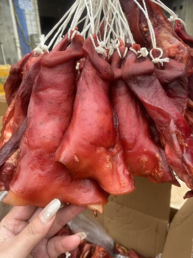 腊猪拱嘴颜色漂亮干度好大小均匀1件50斤常年批发