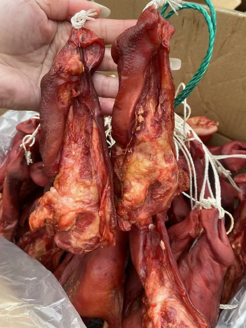 腊猪拱嘴颜色漂亮干度好大小均匀1件50斤常年批发