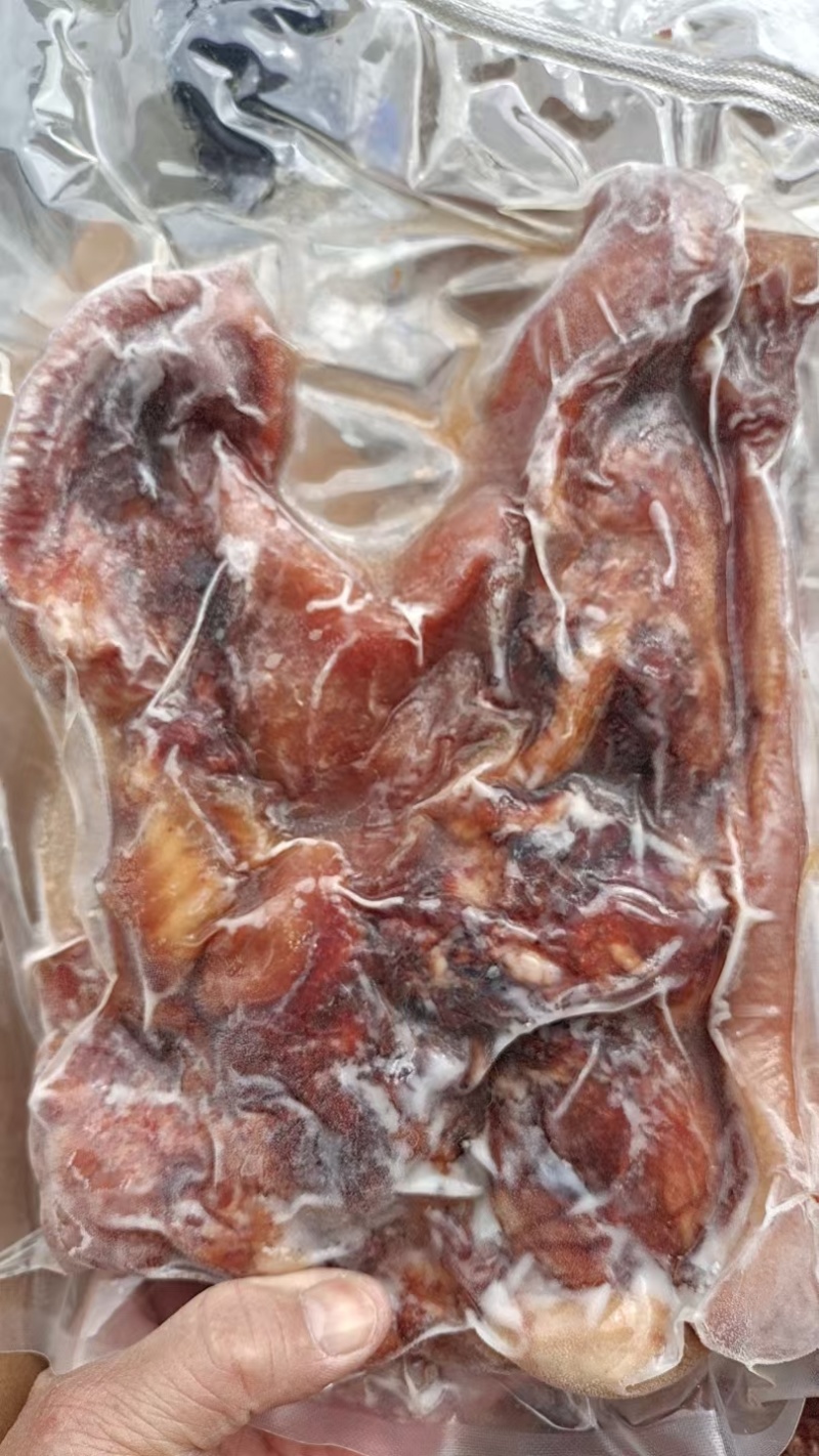 卤青猪头肉真空包装均匀适合所有人群食用1件20斤常年批发