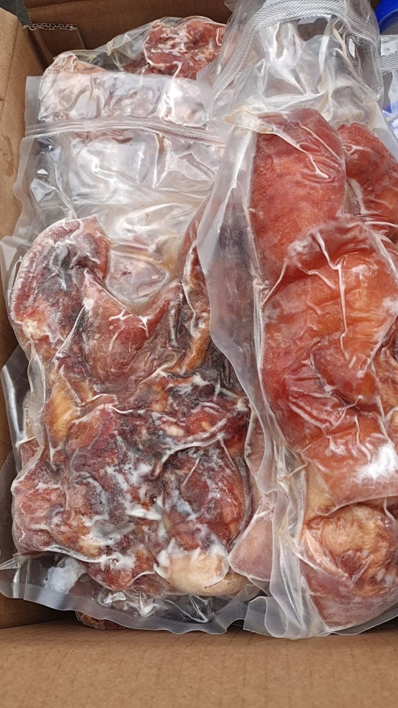 卤青猪头肉真空包装均匀适合所有人群食用1件20斤常年批发