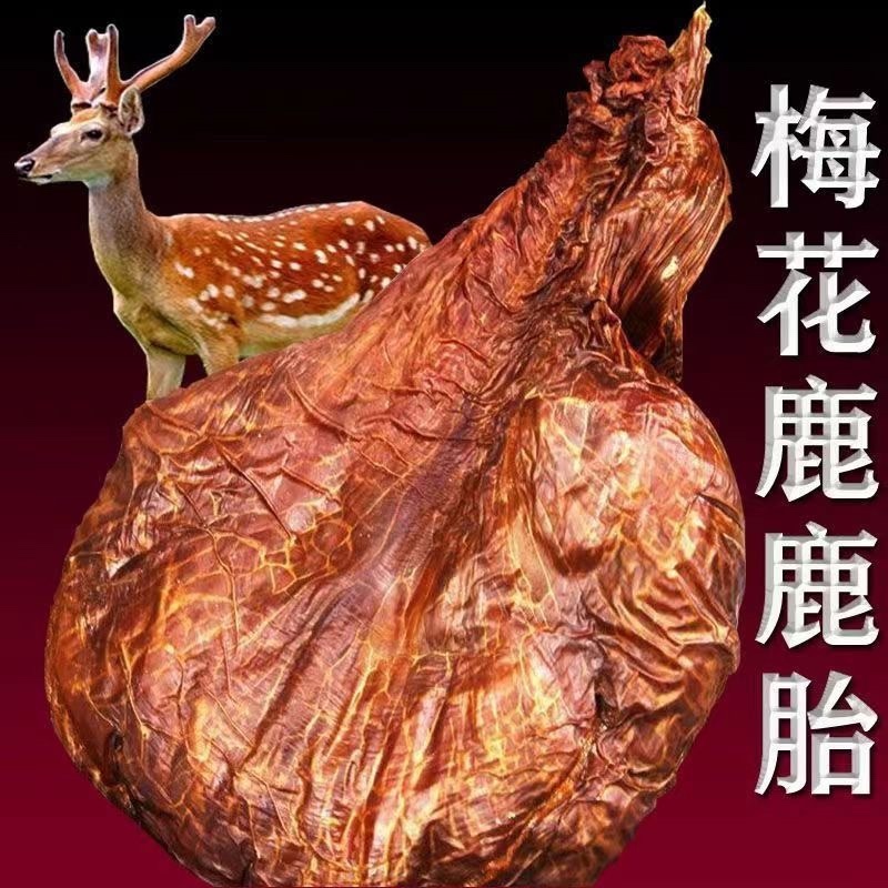 鹿胎正品花鹿胎