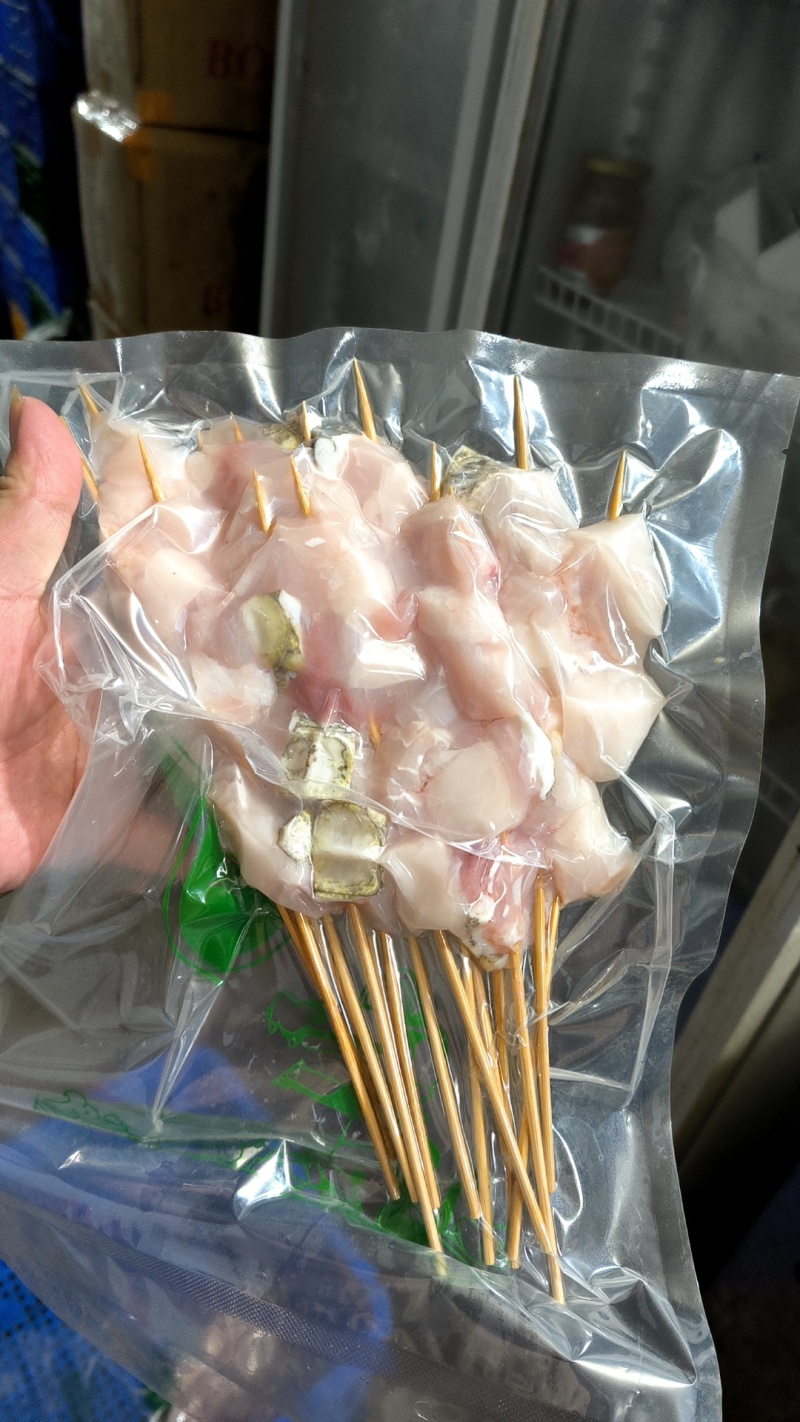 鳄鱼肉串