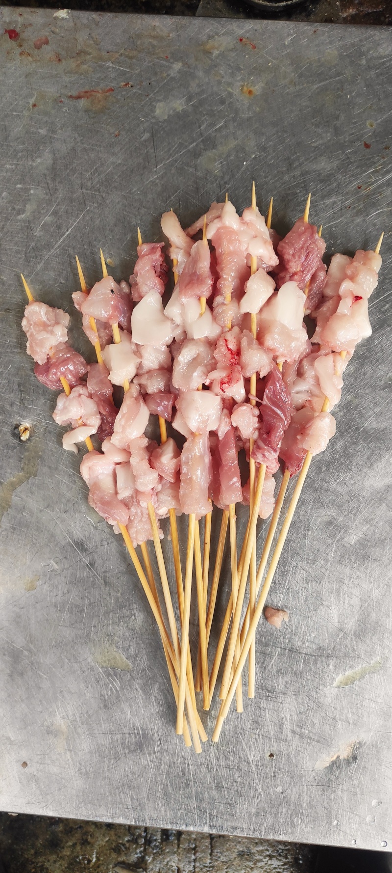鳄鱼肉串