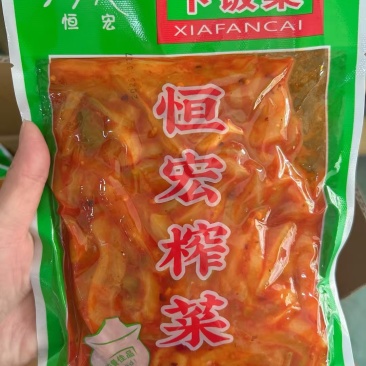 榨菜下饭菜恒宏榨菜红油榨菜商超地摊电商展会**