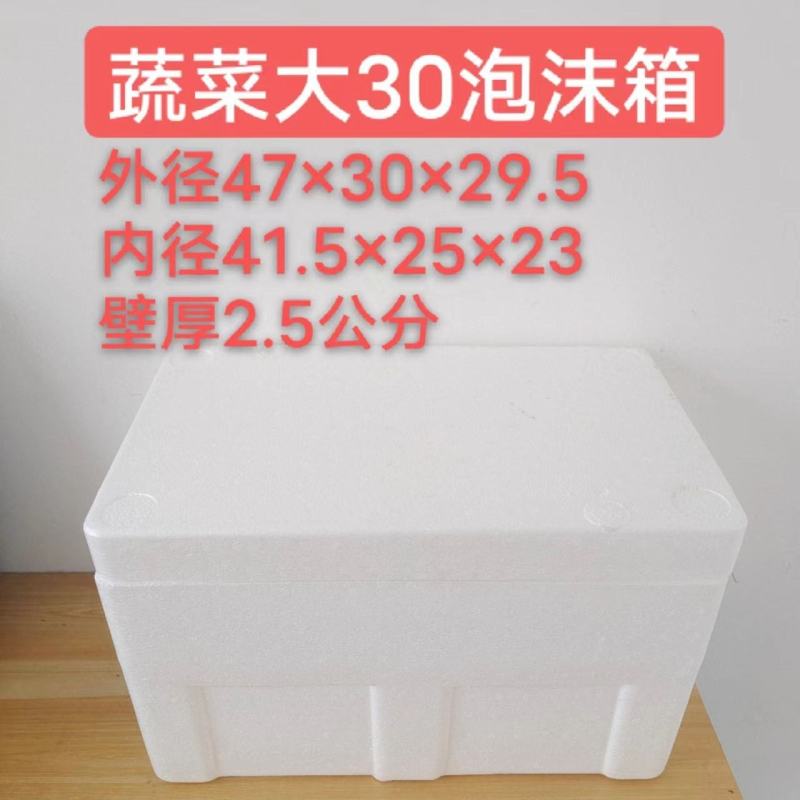 蔬菜大号30泡沫箱水果蔬菜泡沫箱定制专业泡沫箱生产厂家
