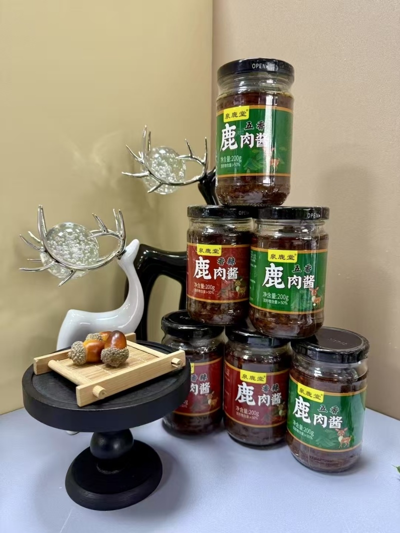 鹿肉酱批发一件代发电商供货