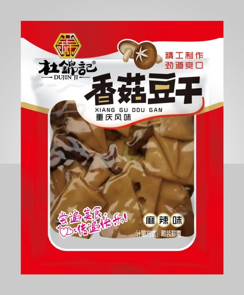 香菇豆干手磨豆干抖音快手拼多多一件代发