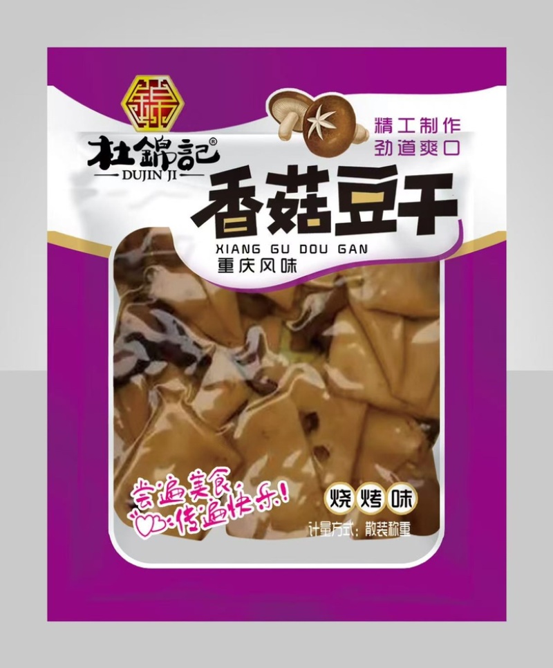香菇豆干手磨豆干抖音快手拼多多一件代发