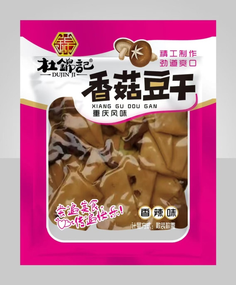 香菇豆干手磨豆干抖音快手拼多多一件代发